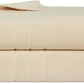 Super-Plush Turkish Cotton Bath Sheets - Set of 2 Vanilla 100% Cotton | Best Luxury Spa Towels 65"L x 40"W